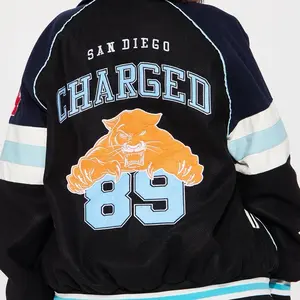 Unisex San Diego Charged Letterman Jacket