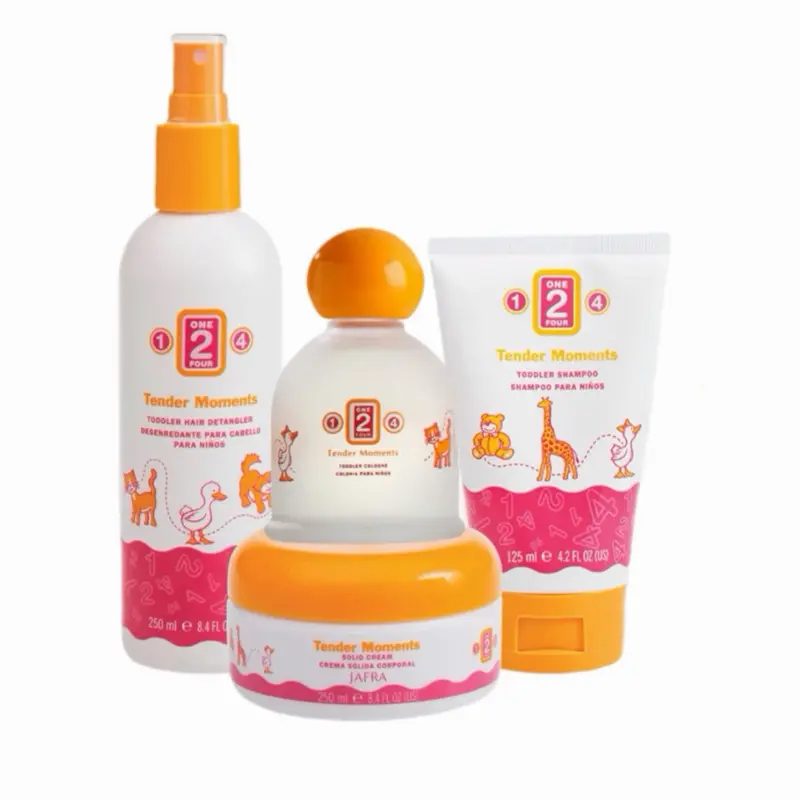 Tender Moments Baby Hair Care & Body Wash Shampoo 1-2-4 Bundle