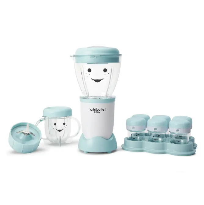 nutribullet Baby Food Blender NBY10100, Blue/White nutribullet Baby Food Blender NBY10100, Blue/White