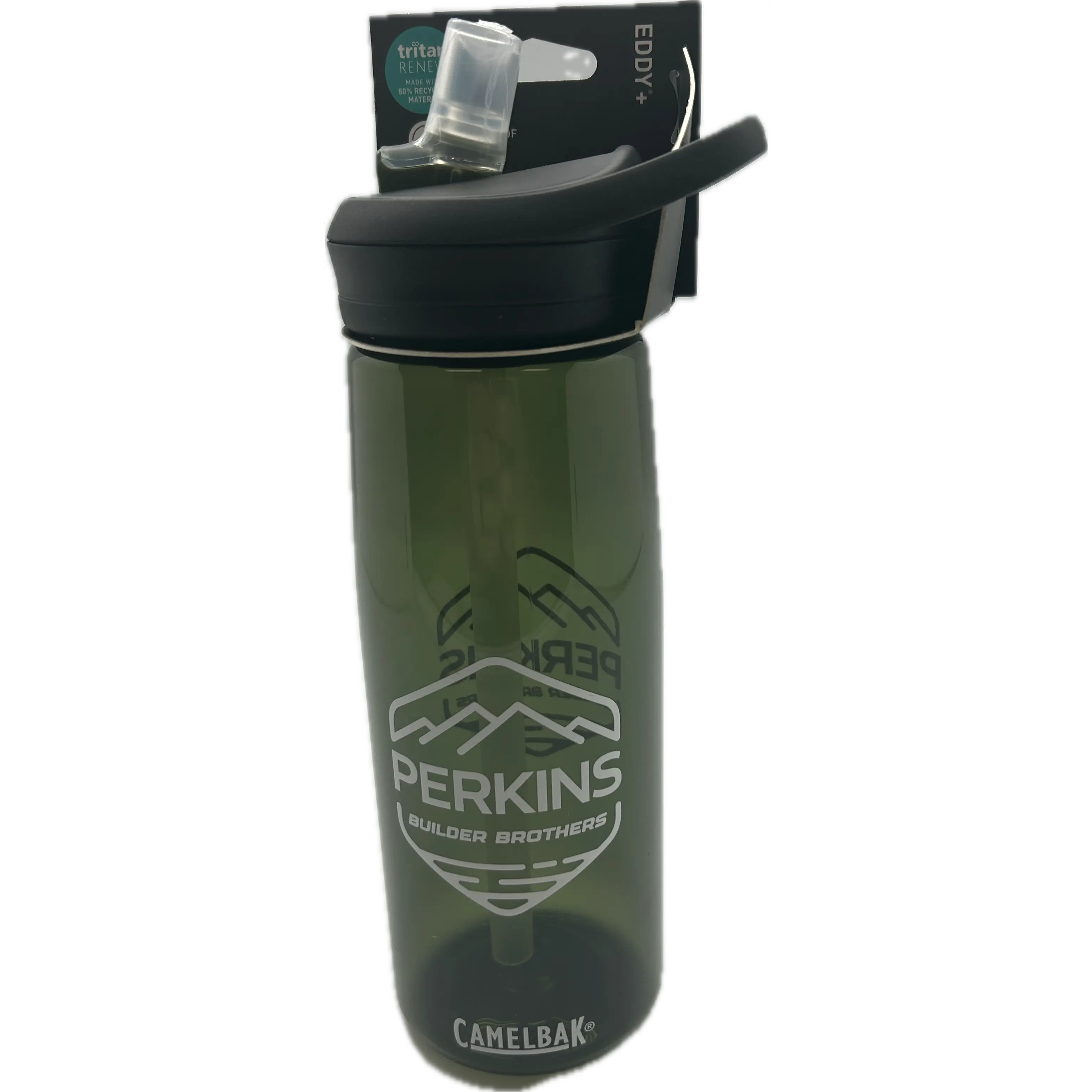 Camelbak 25oz Eddy+ Water Bottle - Perkins Builder Brothers Logo