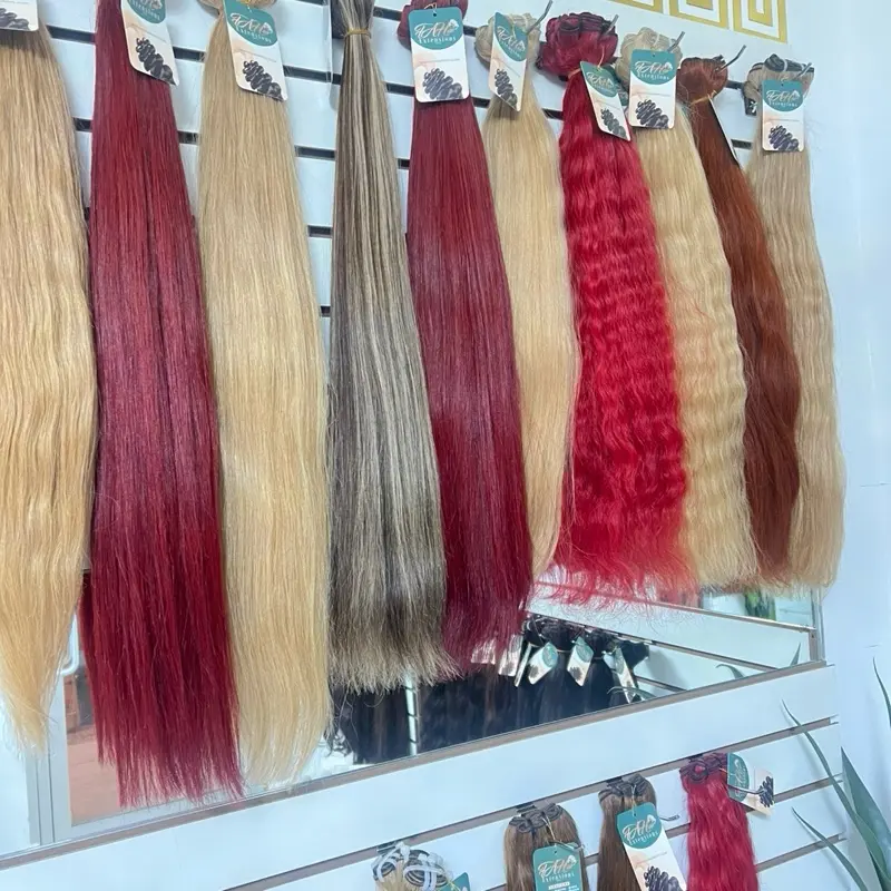 Fahair extensions, 100% human hair,raw hair bundles.
