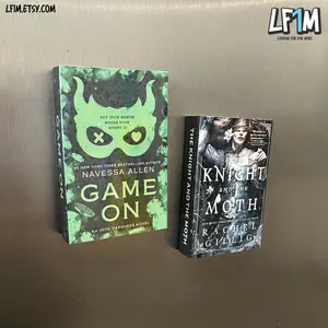 Book Cover Magnet | Custom Fridge Magnet for Readers, Bookshelves & TBR Boards | LF1M Bookish Gift