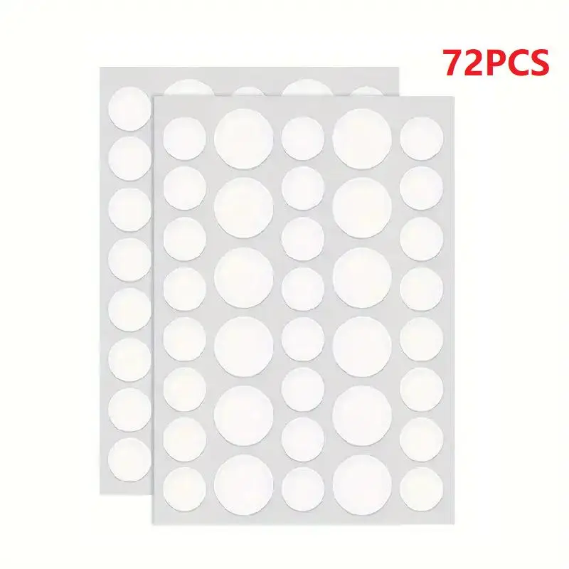 Round Acne Cover Sticker, Invisible Acne Cover Patches, Acne Patches For Face, Acne Pimple Patch, Acne Spot Covering Sticker, Facial Skincare Tools for Daily Use, Hydrocolloid