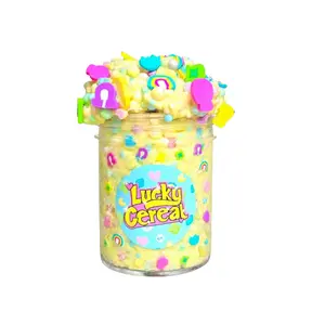 Lucky Cereal Slime – Crunchy Floam Slime with Foam Beads