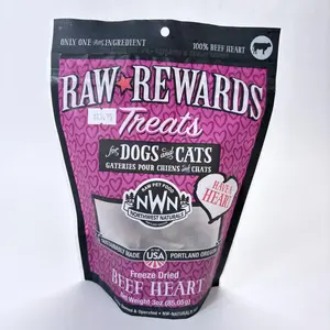 Northwest Naturals Raw Rewards Freeze-Dried Beef Heart 3oz