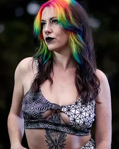 Nexus - Crushed Velvet Clasp Bralette
