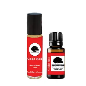 Northridge Oak - Code Red Combo with Roller Bottle - Essential Oil for Anxiety and Depression