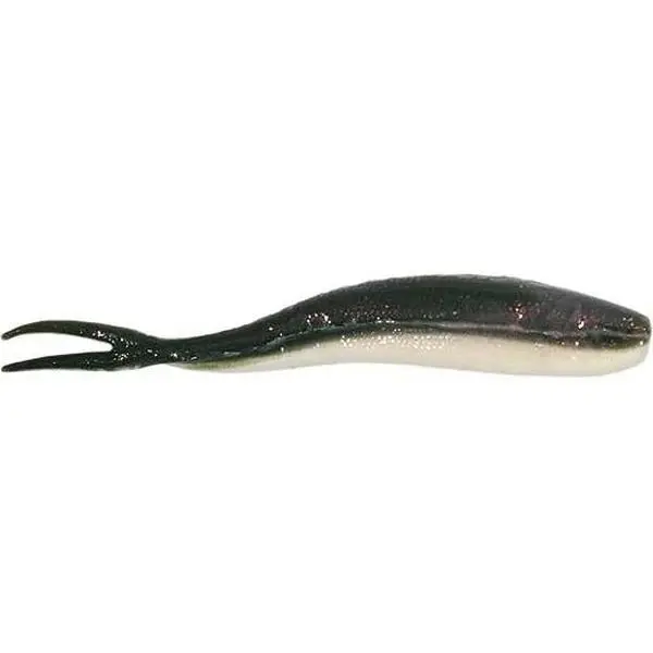 Scented Split Tail Minnows, 3 in Lifelike Soft Plastic Lures for Bass and Walleye Fishing, Available in 12 Colors, 12 Pack, Fishing Soft Plastic, 3 Inches In Length, Durable Presentation, Enhances Fishing Experience, Fast And Clean, Black Shad, Blue Shine
