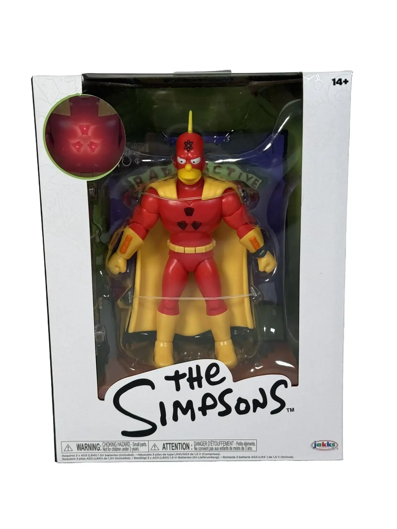 The Simpsons 5" Premium Radioactive Man Collector's Action Figure