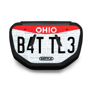 Ohio Plate Football Back Plate - Adult