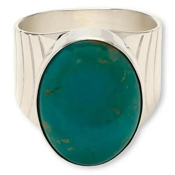 Mine Finds by Jay King Sterling Silver Kingman Turquoise Ring