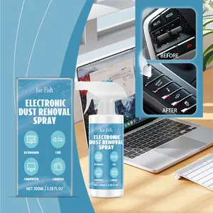 Electron Dust Removal Spray, Laptop Keyboard Cleaner, Multi-Purpose Air Duster, Liquid Form, Household Detergent, Ju-C09-0112-01