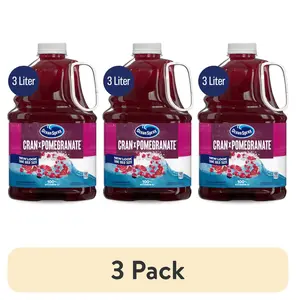 (3 pack)Cranberry Pomegranate Juice Drink, 101.4 fl oz Bottle