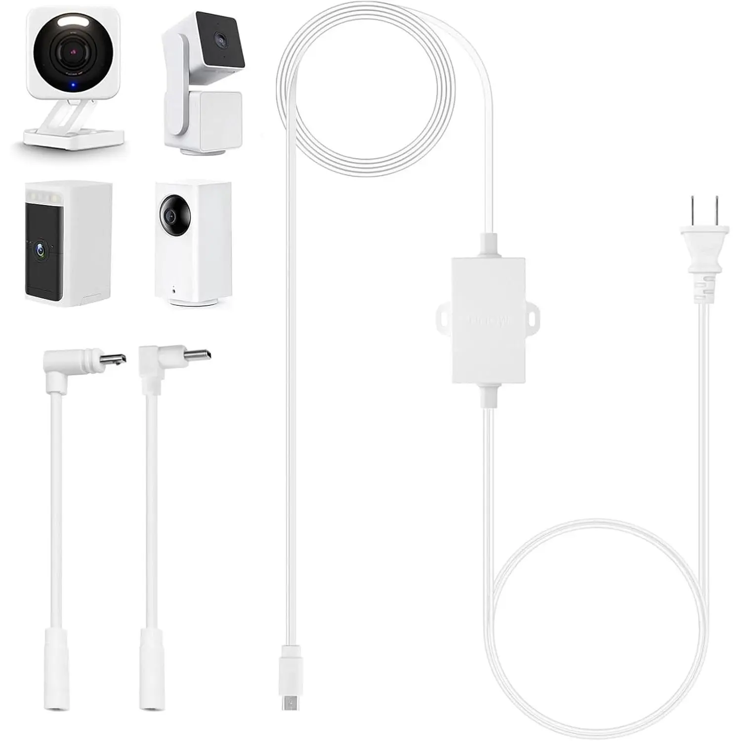 50Ft/15m Outdoor Power Adapter - Compatible with Wyze Cam V4, Pan V3, OG,  Cam Pro -  Power