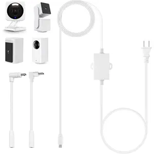 50Ft/15m Outdoor Power Adapter - Compatible with Wyze Cam V4, Pan V3, OG,  Cam Pro -  Power