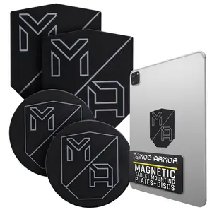 TabNetic Accessory Combo Pack for Tablet Mounts (4-Pack) | Adhesive Magnetic Mount Accessory