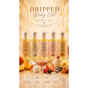 Dripped Body Oil