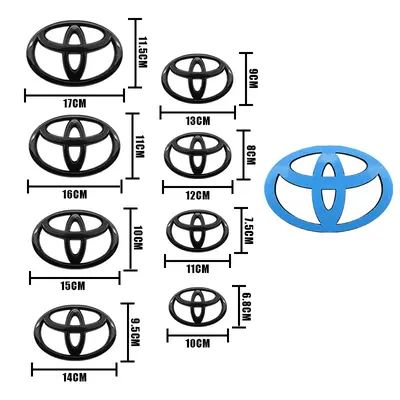 New Glossy Black Overlay EMBLEM For Toyota COROLLA 2020-2024 SEDAN XSE LE Lcar Accessoirr PT948-02200-02