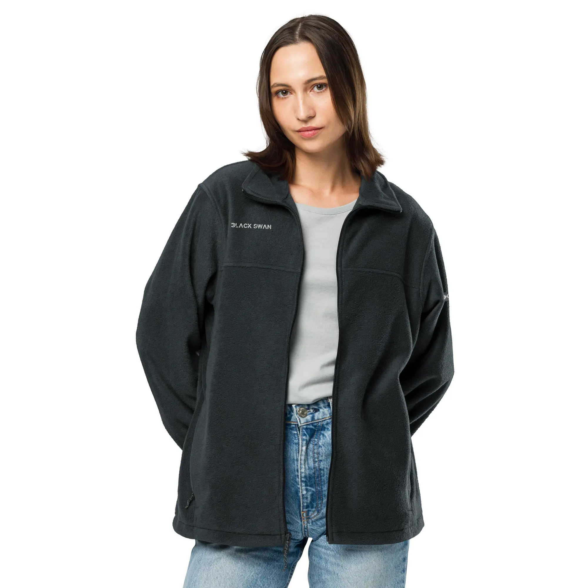 Columbia Unisex Fleece Jacket - Casual Design, Soft Fabric, Versatile Style Classic Menswear Athletic Coats