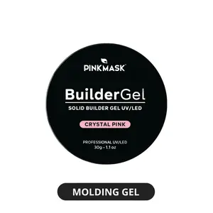 Solid Molding Gel - Crystal Pink Solid Molding Gel - Crystal Pink