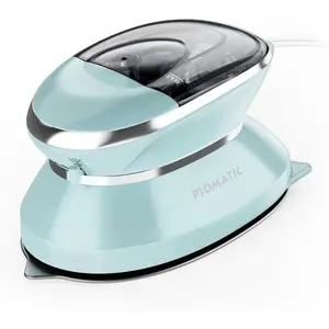 Portable Steam Iron for Clothes with Dual Voltage, Mini Travel Ironing Machine with Non-Stick Soleplate, Small Iron for Sewing and Quilting, Lightweight and Compact Design, Easy to Use for Handcrafts