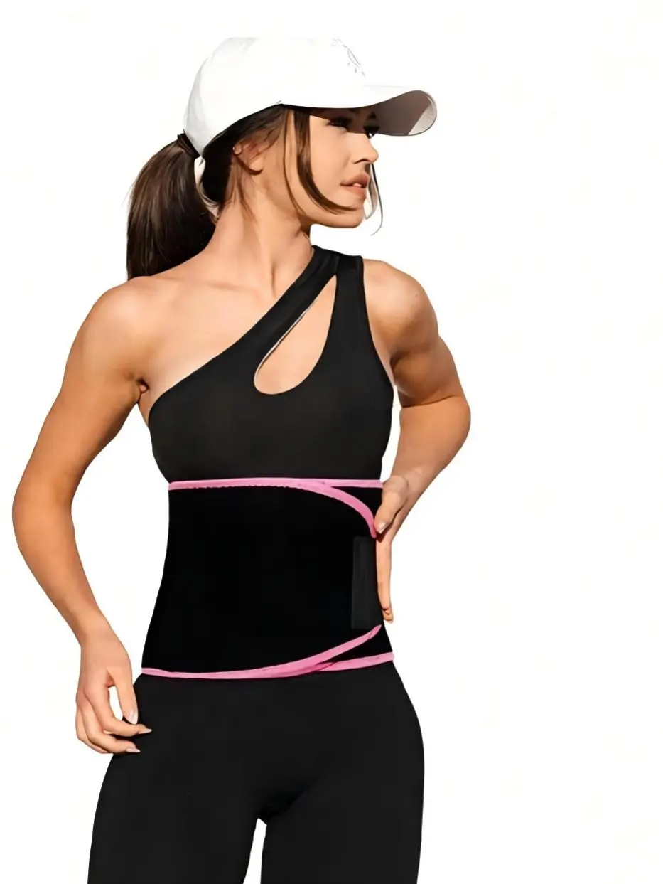 Unisex Waist Trainer Belt - Sweating Waist Trainer for Gym Workouts, High-Intensity Training, Waist Trainers