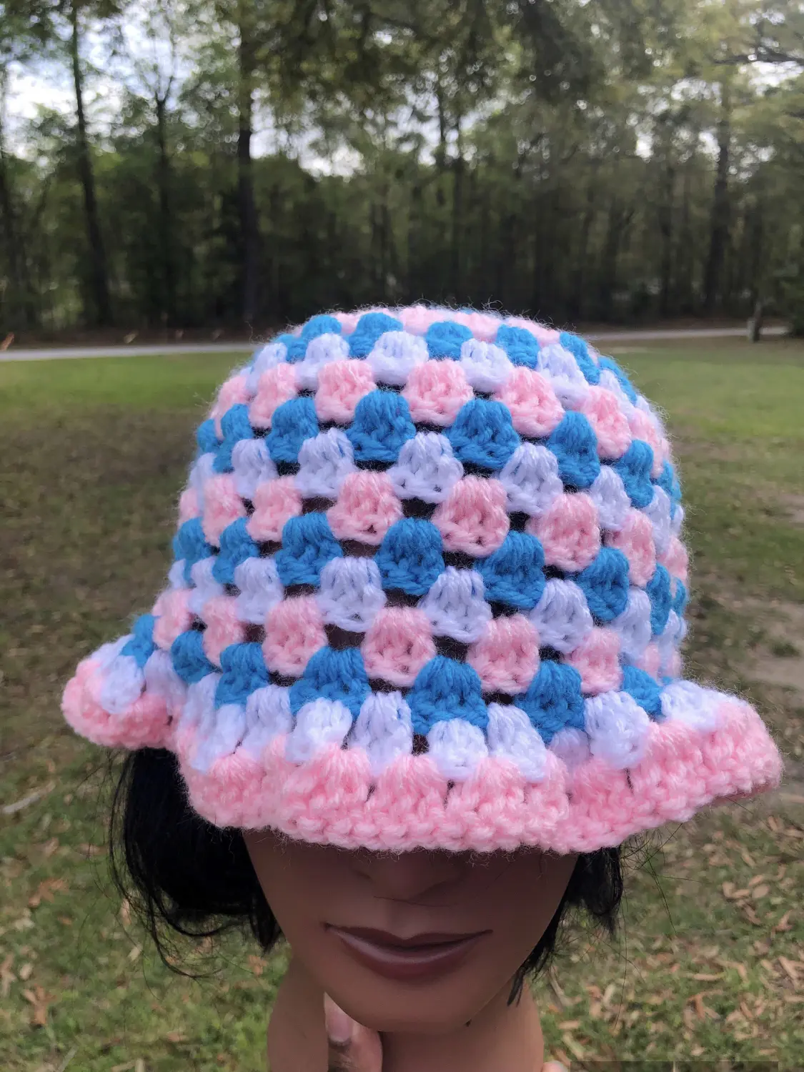 Cotton Candy Granny Bucket Hat
