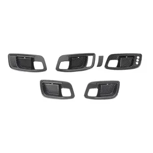 Interior Door Handle Bowl Cover Trim Kit for Dodge Charger 2011+/Chrysler 300C 2015+ Car Decoration decorative accessory