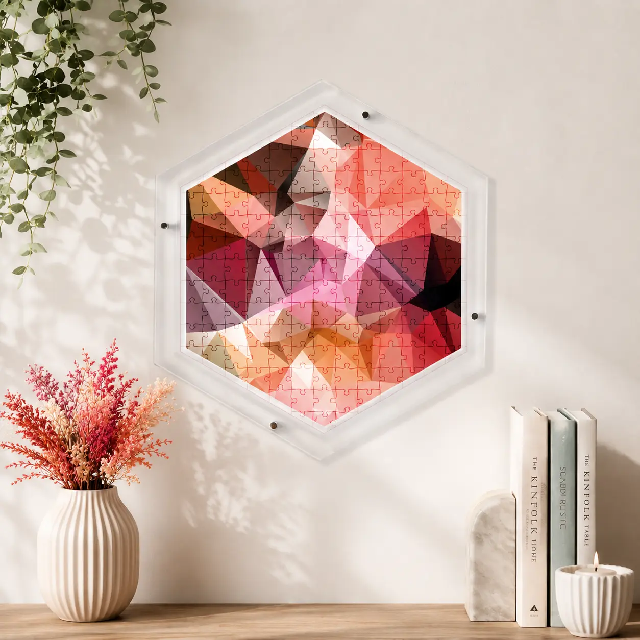 Acrylic Wall Art Puzzle | Prism Light