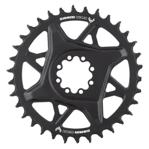 SRAM GX Eagle T-Type 12sp Boost DM Chainring 34t Black