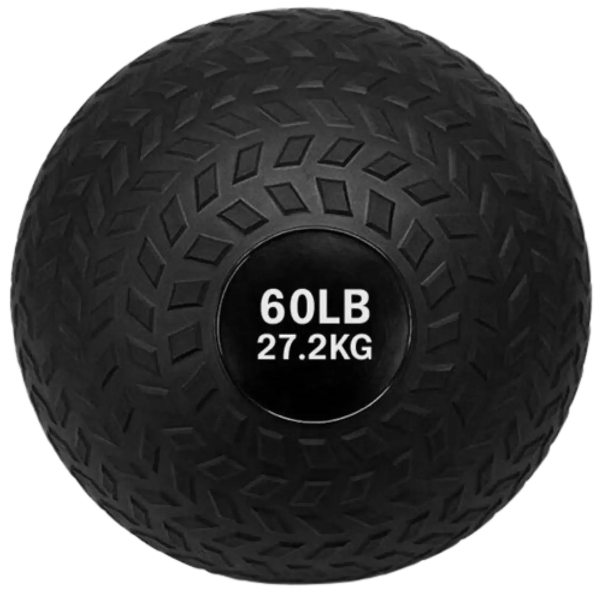 French Fitness PVC Slam Ball, 60 lb (New) - Sport Training Equipment, Strength Conditioning Equipment for Workout, Iron, Unisex, Athletic, 60Lb