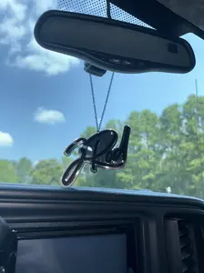 Name Car Charm | Rearview Mirror Ornament | Name Ornament