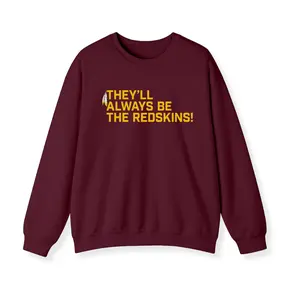 Washington Redskins HTTR Sweatshirt, Vintage Football Graphic Sweater, Retro Sports Fan Pullover, Menswear Womenswear, Long Sleeve Top