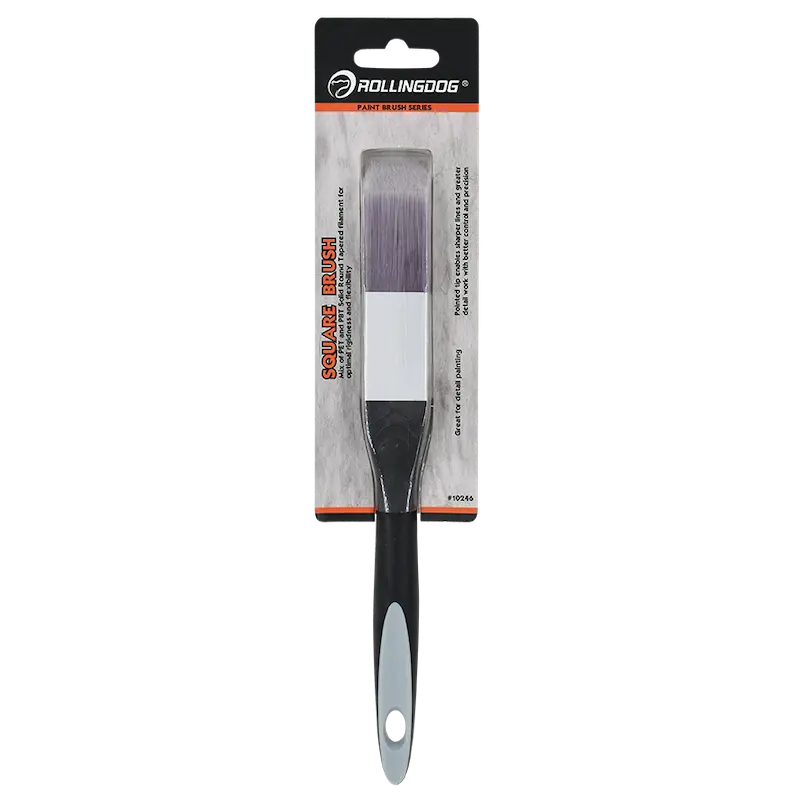 DETAIL PRO™ Square Side Brush – PT1000 Precision Edge Brush for Corners & Tight Spaces