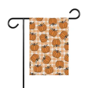 Subtle F*ck Trump Autumn Pumpkin Garden Flag, Liberal Fall Decor, Outdoor Banner, Harvest Home Decoration, Thanksgiving Garden Sign