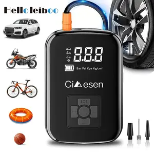 Portable Wireless Tire Inflator – 150PSI Cordless Air Compressor for Car, Bike & More