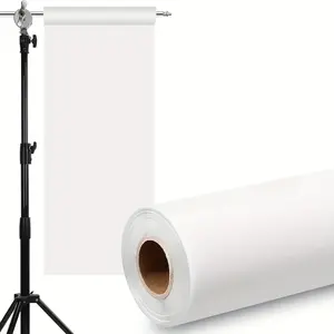 LED Light Diffusion Gel Roll, 17.71x590.6 Inches Lighting Filter for Photography Video Studio Shooting