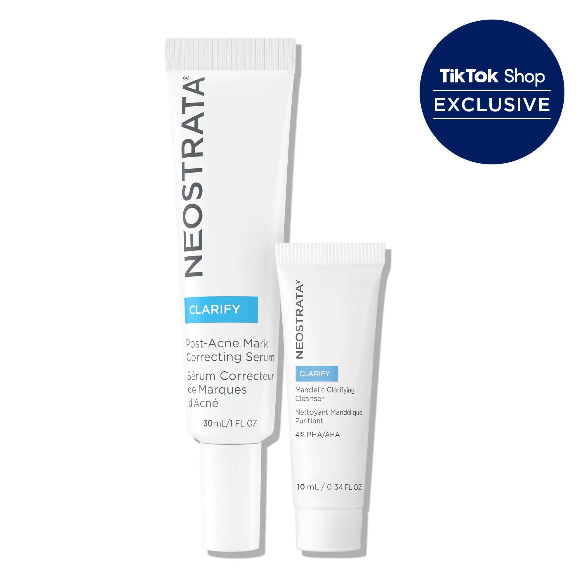 NEOSTRATA Post-Acne Mark Correcting Serum & Mandelic Clarifying Cleanser Sample Duo NEOSTRATA Post-Acne Mark Correcting Serum & Mandelic Clarifying Cleanser Sample Duo