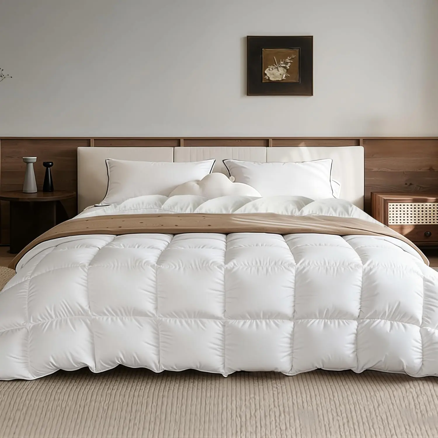 Sleep Like a Hotel – Ultra Fluffy Goose Feather Comforter
