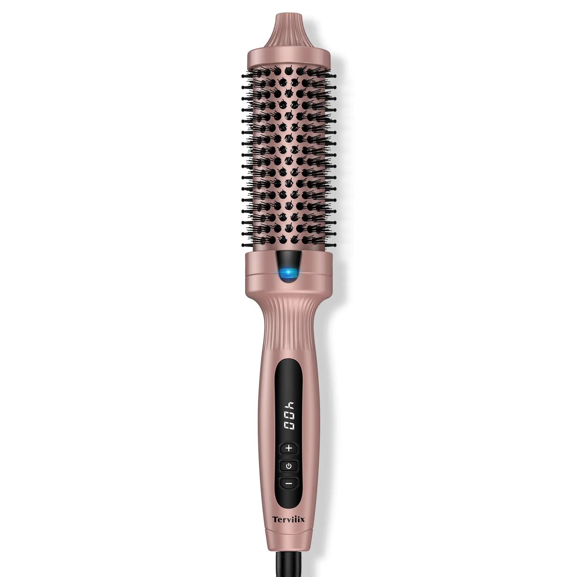 Terviiix Ionic Thermal Brush Get Voluminous Hair Styling, Adjustable Temperature, Negatives Ions