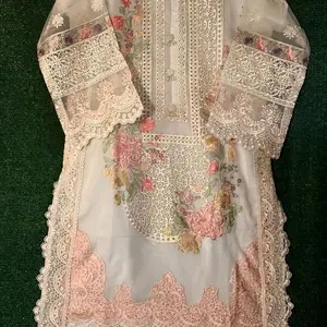 organza luxury ready to wear dress