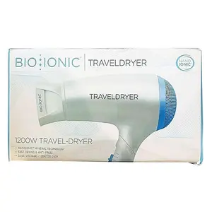 Bioionic Travel Dryer - Compact Design, Ideal for Travel, Features for Efficient Dryer Functionality