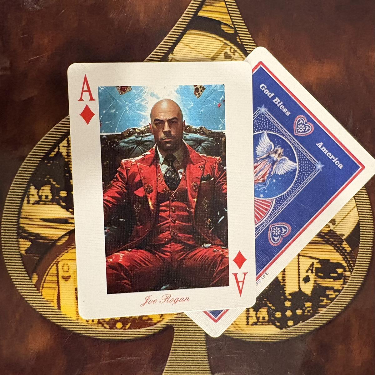 MAGA Patriot Tribute Professional Poker Deck - High-Quality Poker Cards with Custom Design
