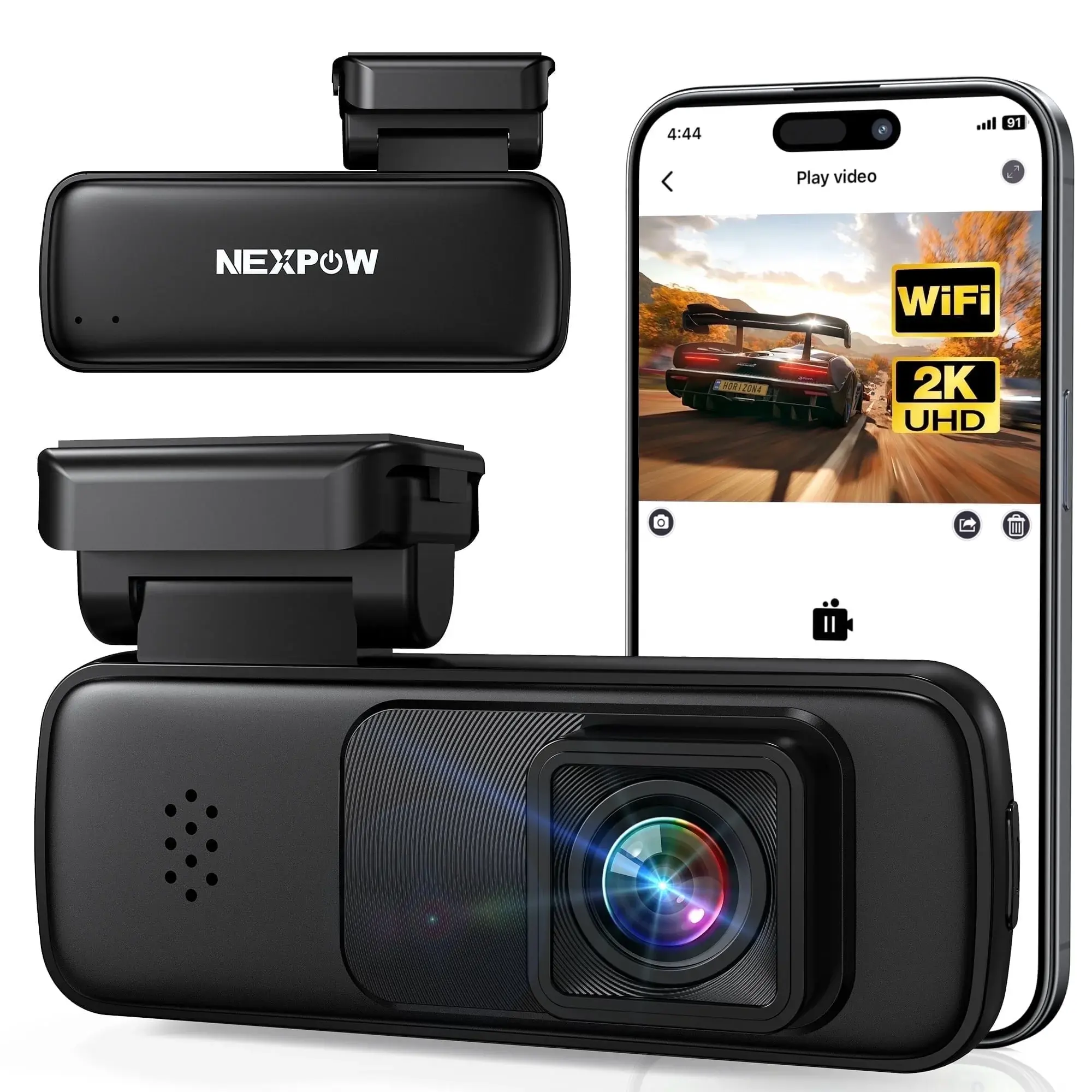 NEXPOW 2K Front Dash Cam Nexpow