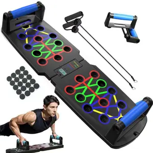 Push Up Board Fitness, Portable Foldable 30 in 1 Push Up Bar at Home Gym, Pushup Handles for Floor,Professional Strength Training Equipment For Man and Women