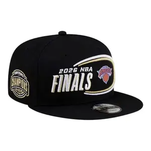Retro Basketball Championship Adjustable Flat-Bill Snapback Cap - Black Casual Streetwear Sports Collectible Hat