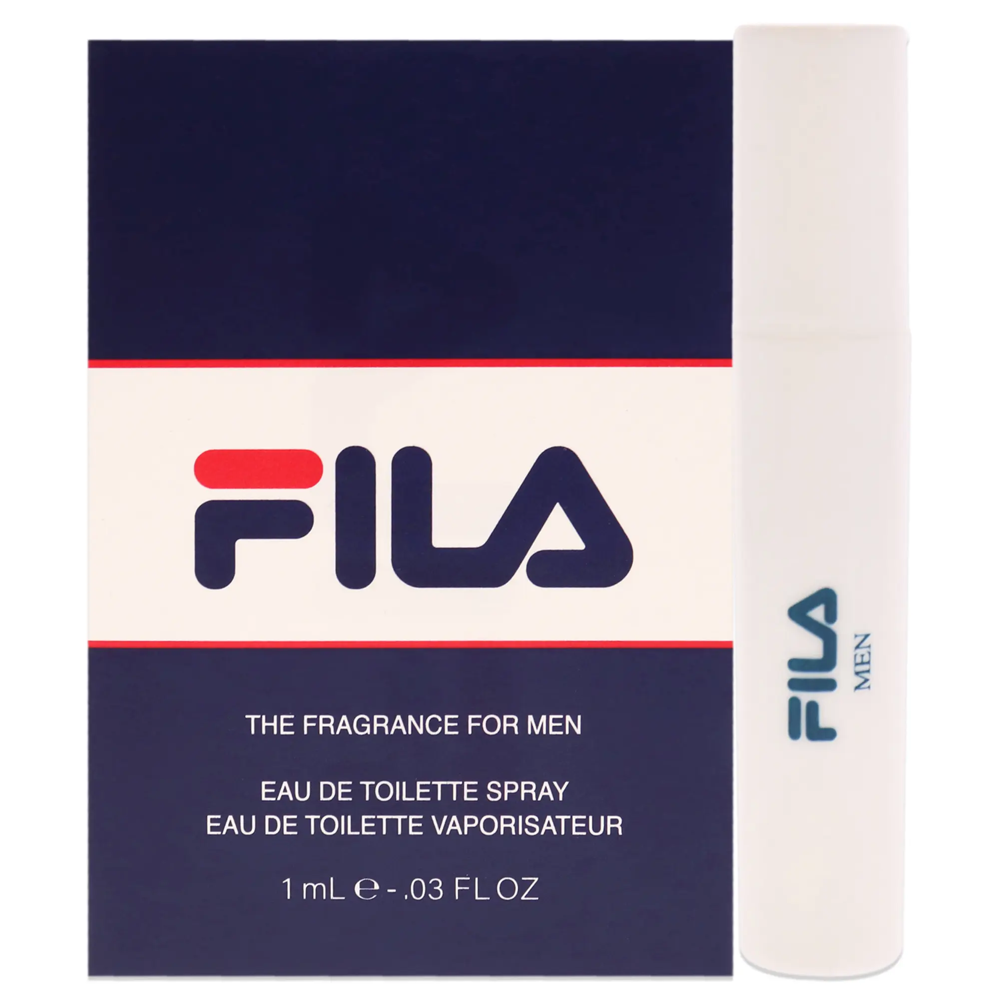 FILA Fila for Men EDT Spray, Portable and Concentrated Fragrance for Travel, Subtle Scent in a 1 ml Micro-Vial, Pocket Spray Unisex Fragrance