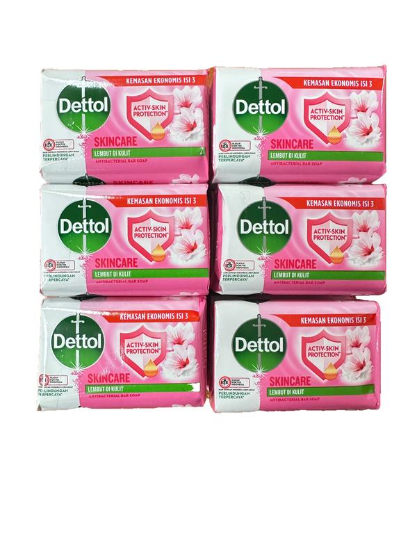 Dettol Soap skincare 6 Pack, Skincare 100g/each