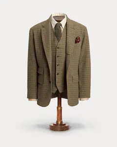 RRL Checked Wool Tweed Sport Coat