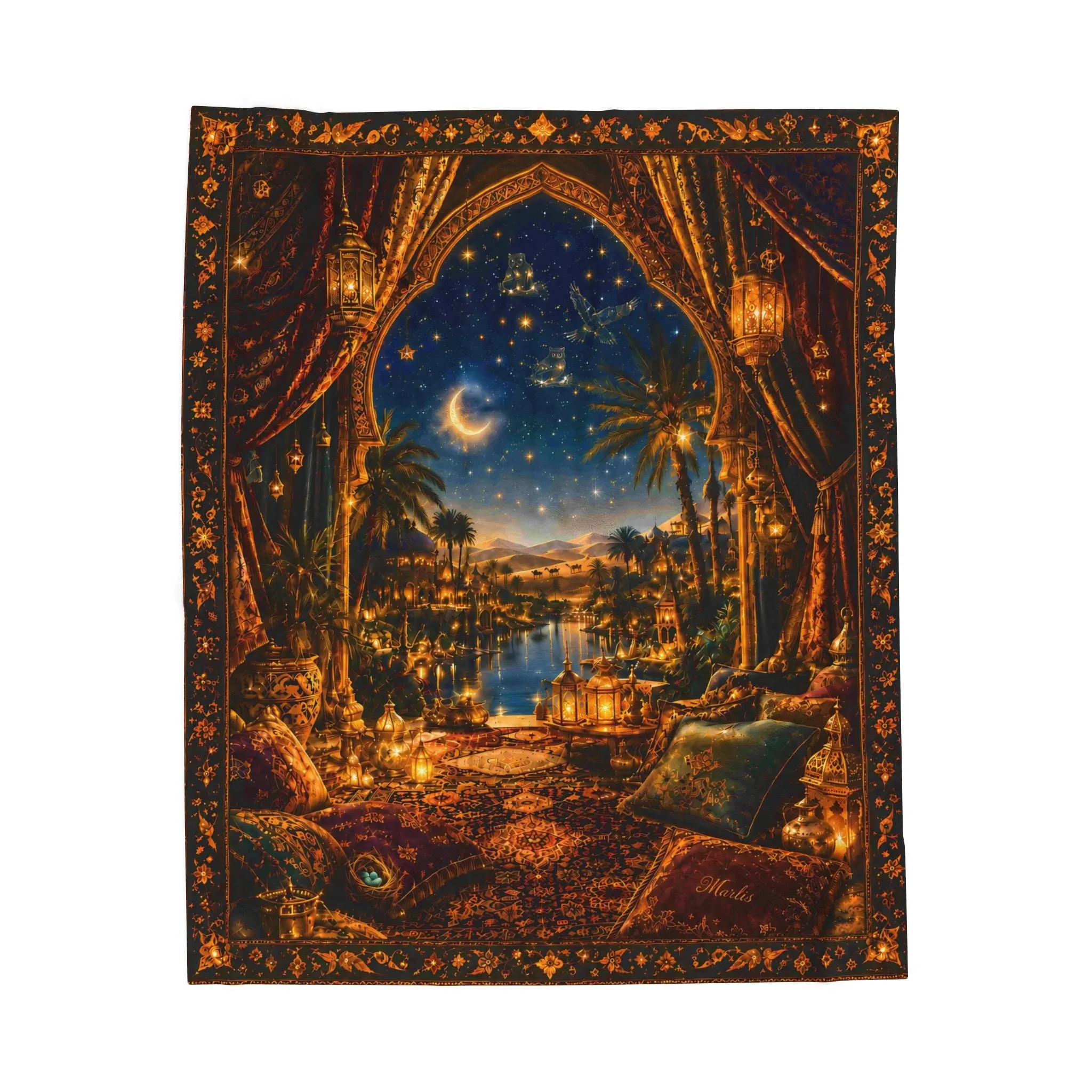 Mystic Nights Nest™ — Immersive Seek-and-Find Blanket